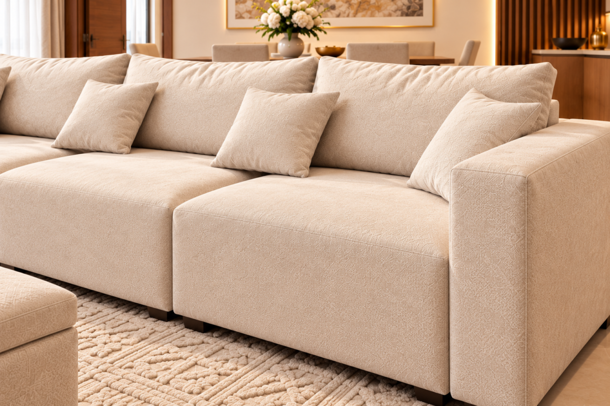 Luna Modular 3-Seater Sofa