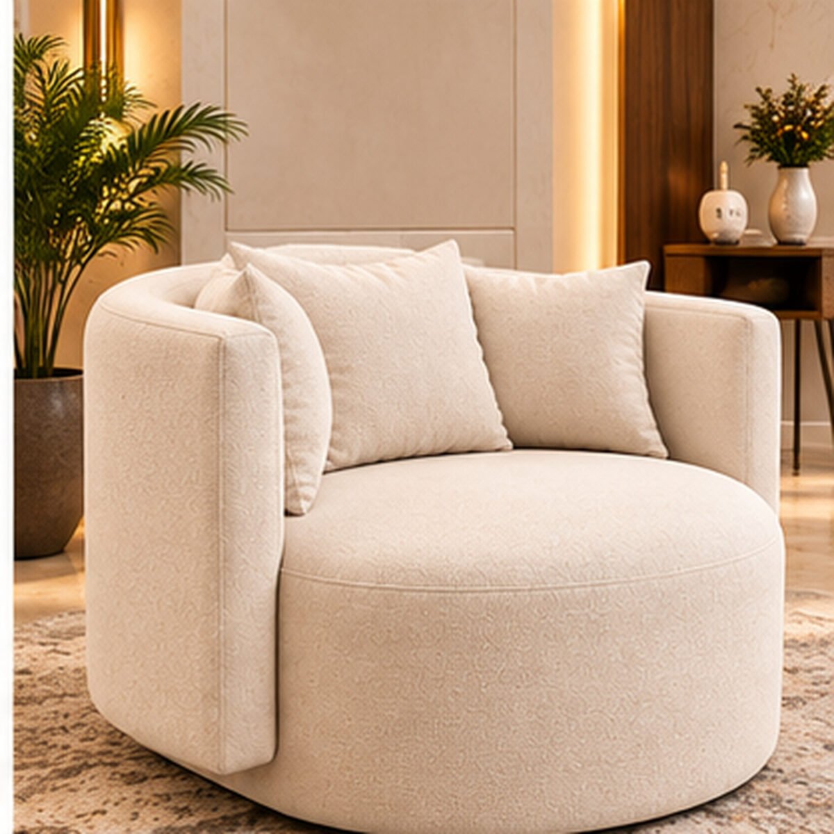 Luna Round Lounge Chair