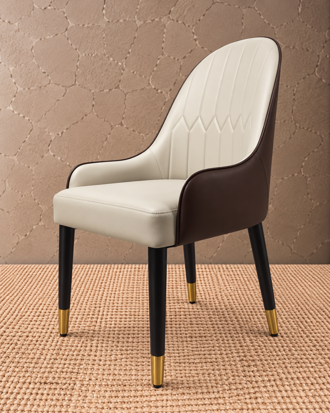 Verona Luxe Two-Tone Dining Chair