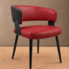 Ravello Luxe Red Dining Chair