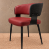 Ravello Luxe Red Dining Chair