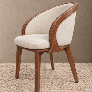 6874 Velora Luxe Curved Back Dining Armchair