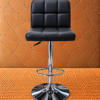 CC-217 Black Milano Classic Black Adjustable Bar Stool