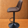 CC-525 Brown (1) Verona Classic Brown Leatherette Adjustable Bar Stool