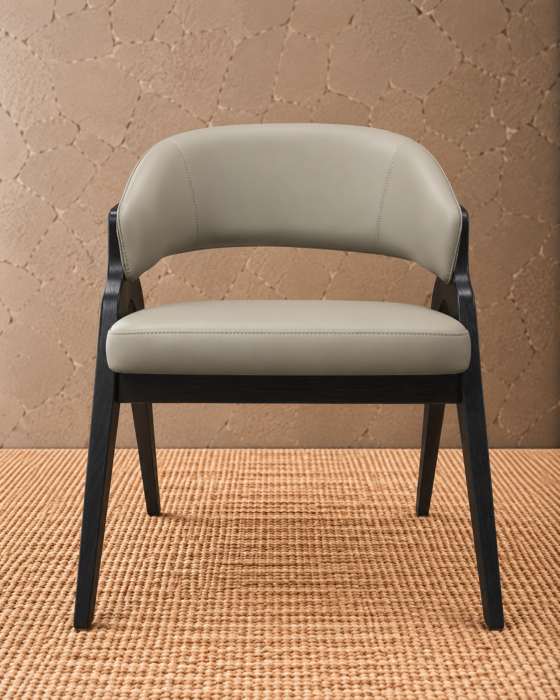 CY-128 (1) Arvello Modern Curved Dining Chair