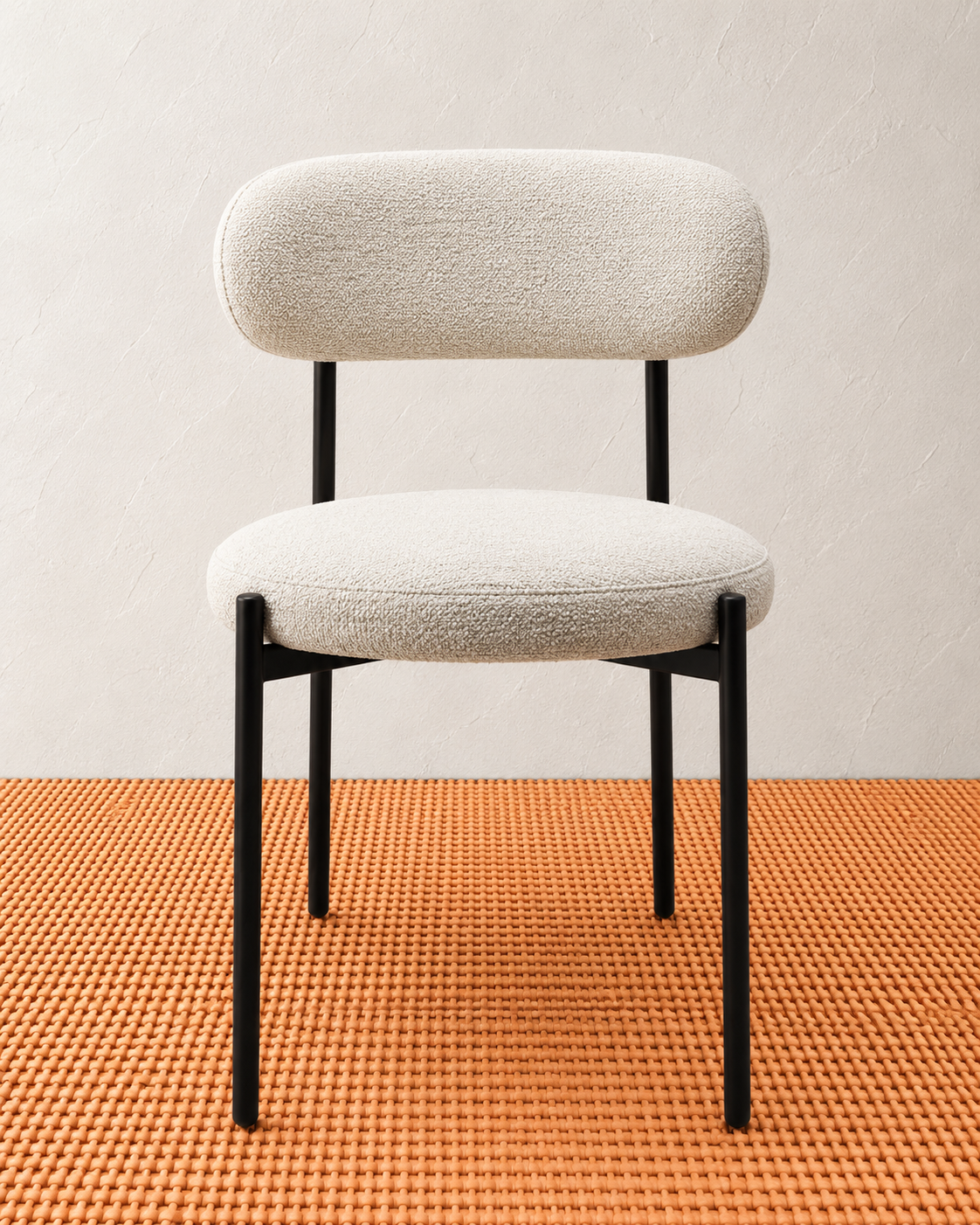 CY-31-2 Elvona Modern Bouclé Dining Chair