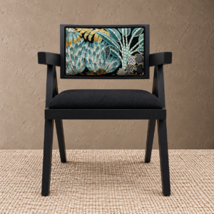 Aviano Signature Floral Dining Armchair