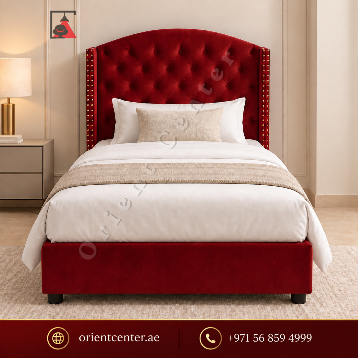 OC-BED-004 Scarlet Royale Signature Bed