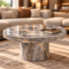 Aureon Round Statement Coffee Table
