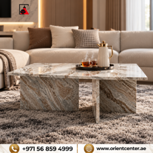 Aurevano Signature Marble Coffee Table