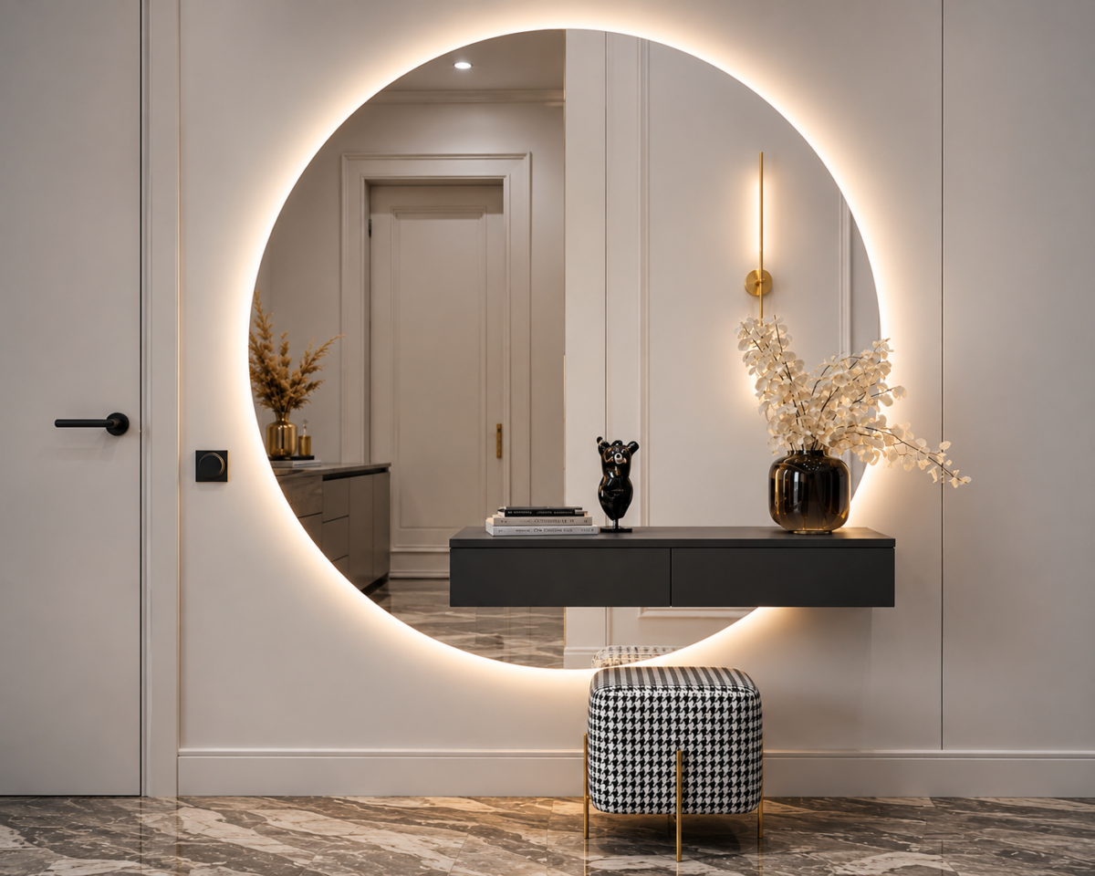 Noiré Eclipse Dressing Table