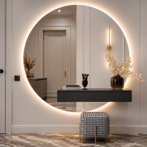 OC-DR-011 Noiré Eclipse Dressing Table