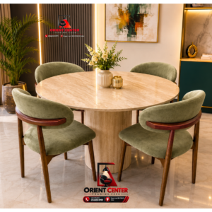 Verona Luxe Round Dining Table