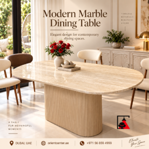 Aurelia Luxe Marble Dining Table