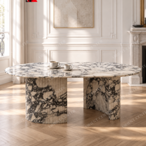 Calacatta Noir Signature Dining Table