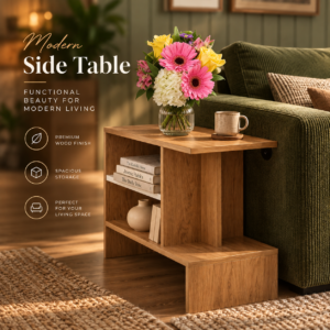 OC-ST-011 Oaklyn Modern Storage Side Table