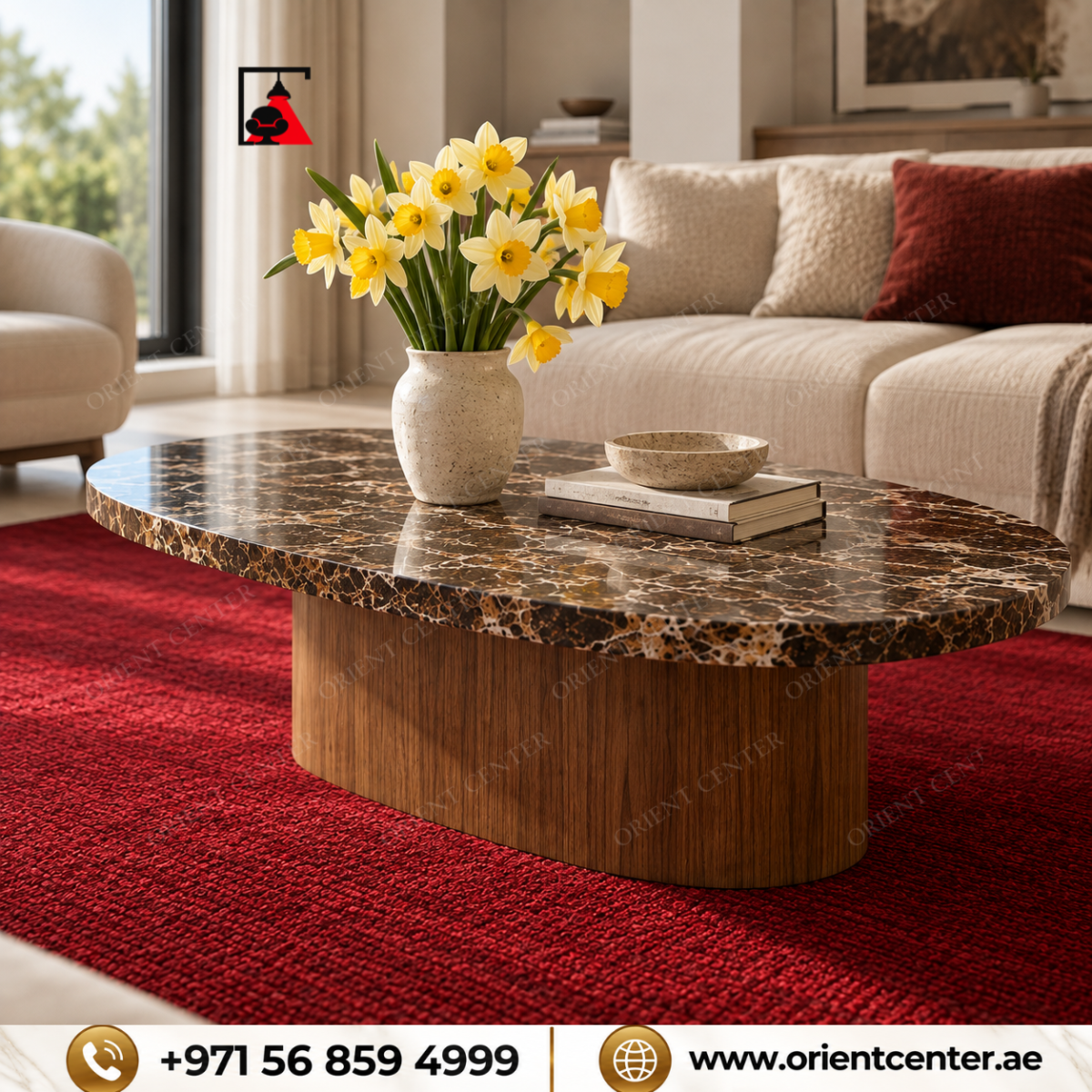 Valencia Oval Coffee Table